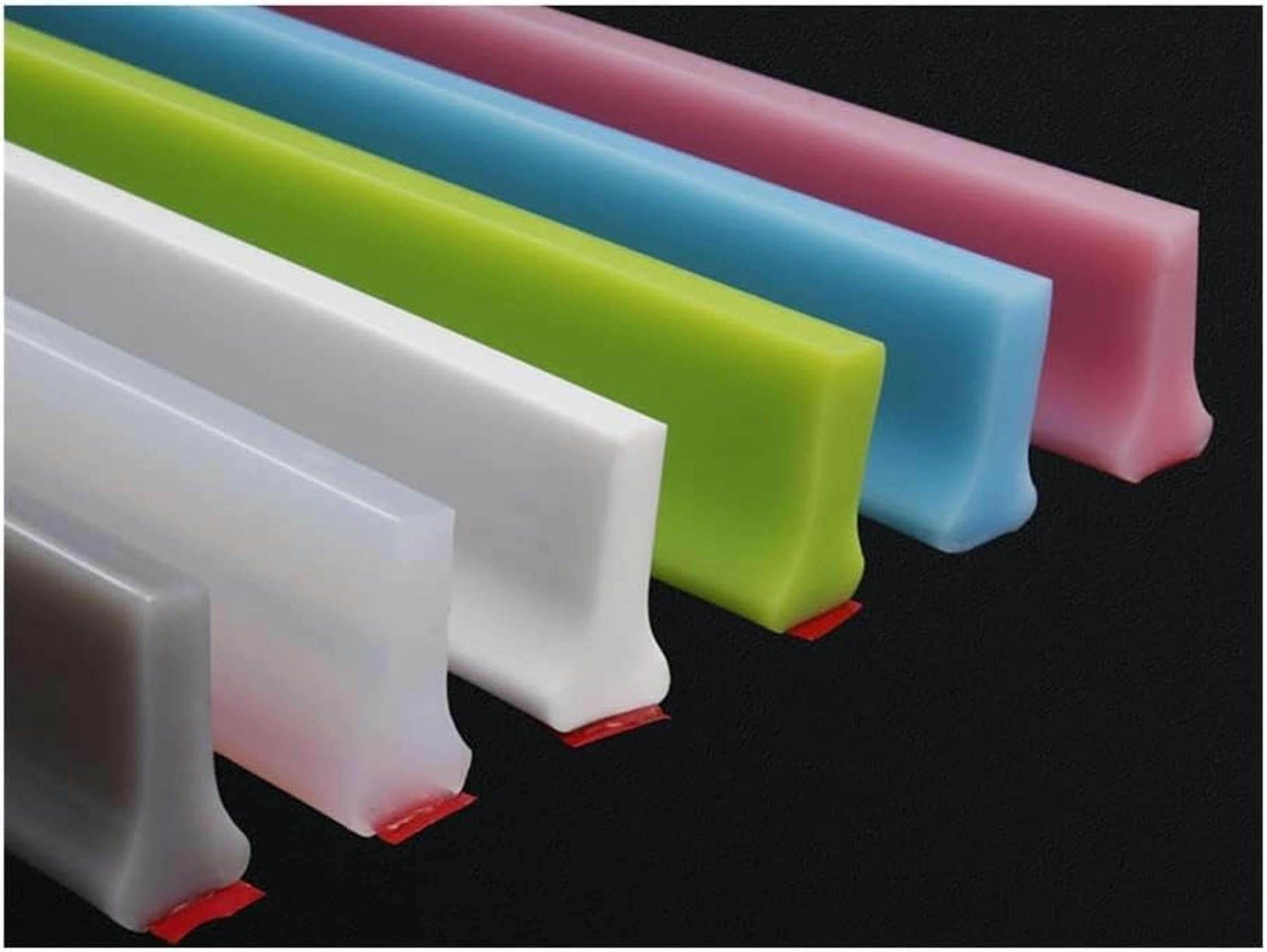 Barrière d'eau pour évier étanche et pliable sans perçage