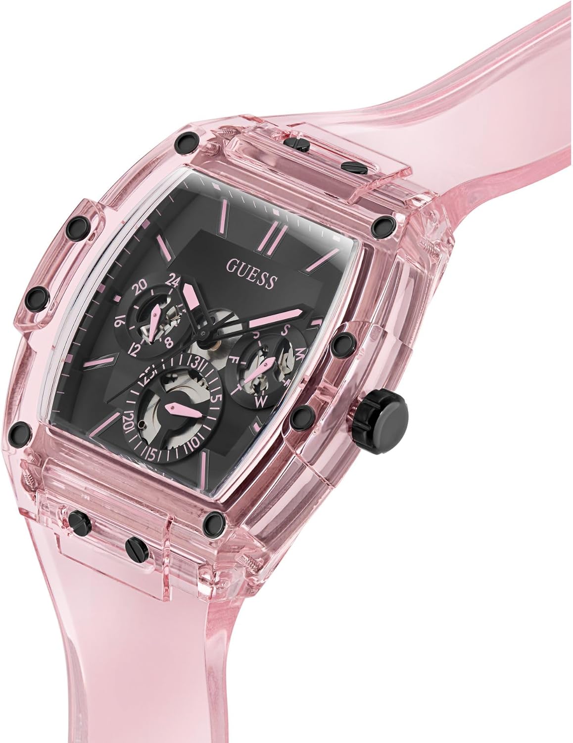 GUESS Men's Trend Tonneau 43mm Watch - Image 8