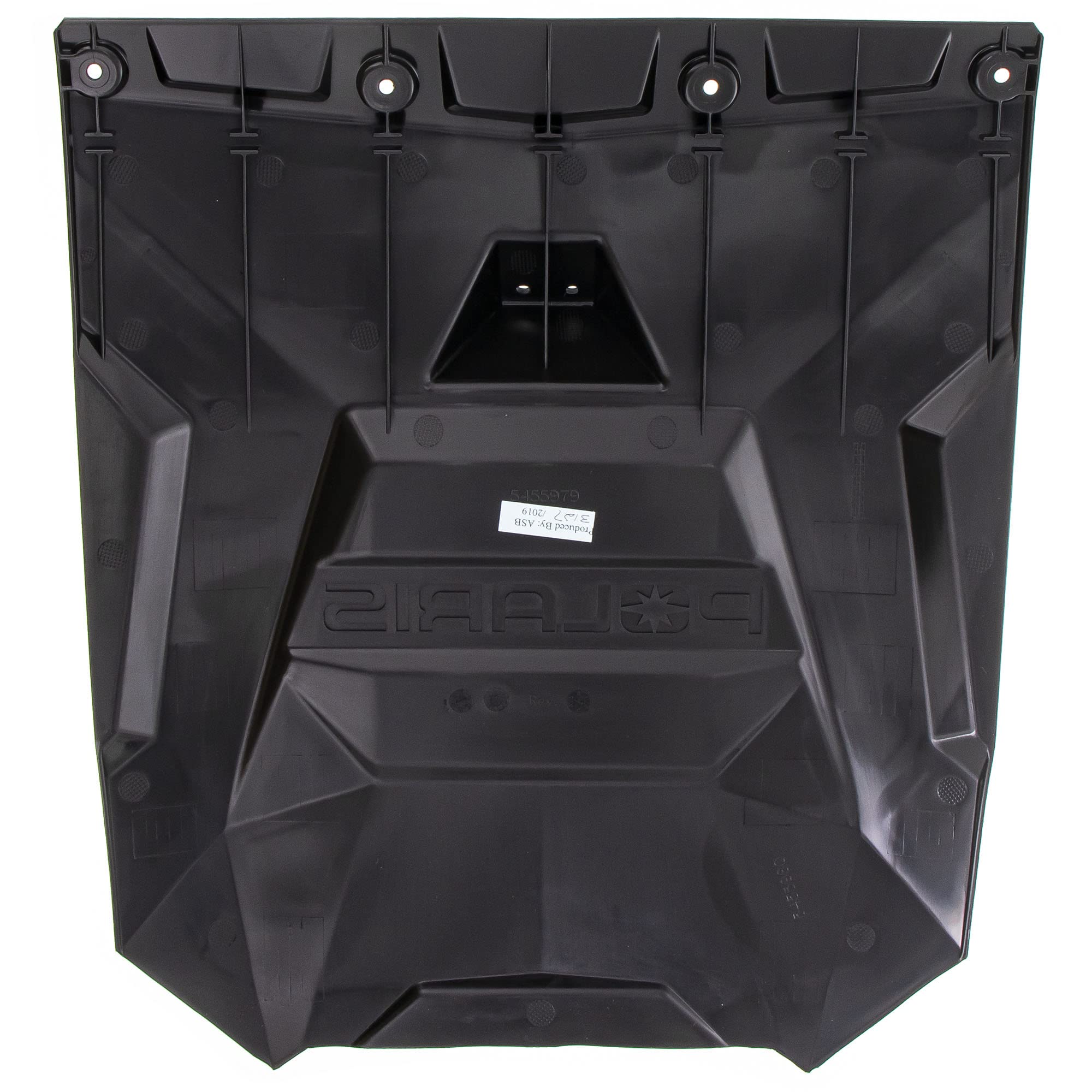 Polaris Solapa de nieve, color negro brillante, pieza original del OEM 5455980-070, cantidad 1