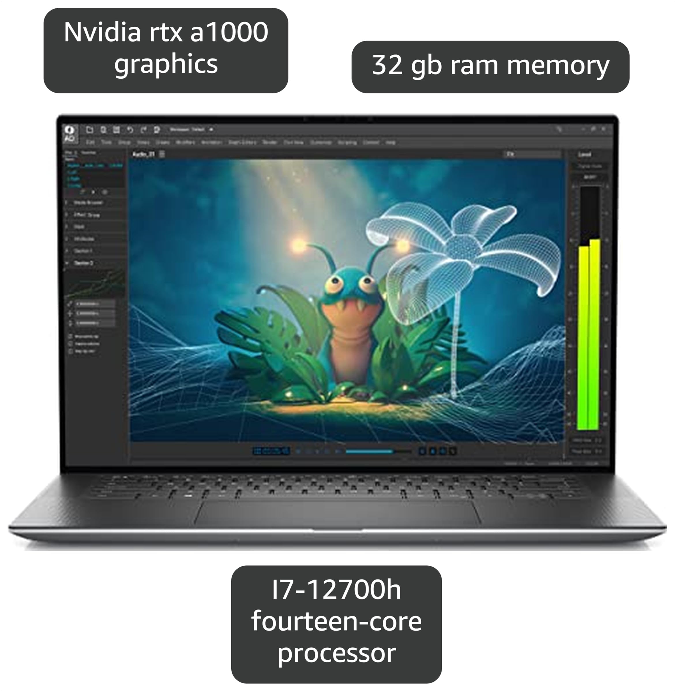 Amazon.com: Dell Precision 5570 15.6 FHD I7 12800h 32GB 1TB RTX