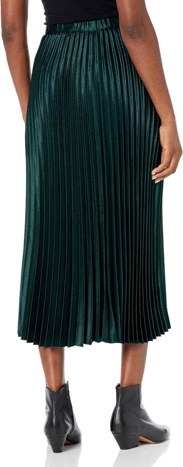 Anne Klein Womens Pull on Pleated Skirt - Image 2