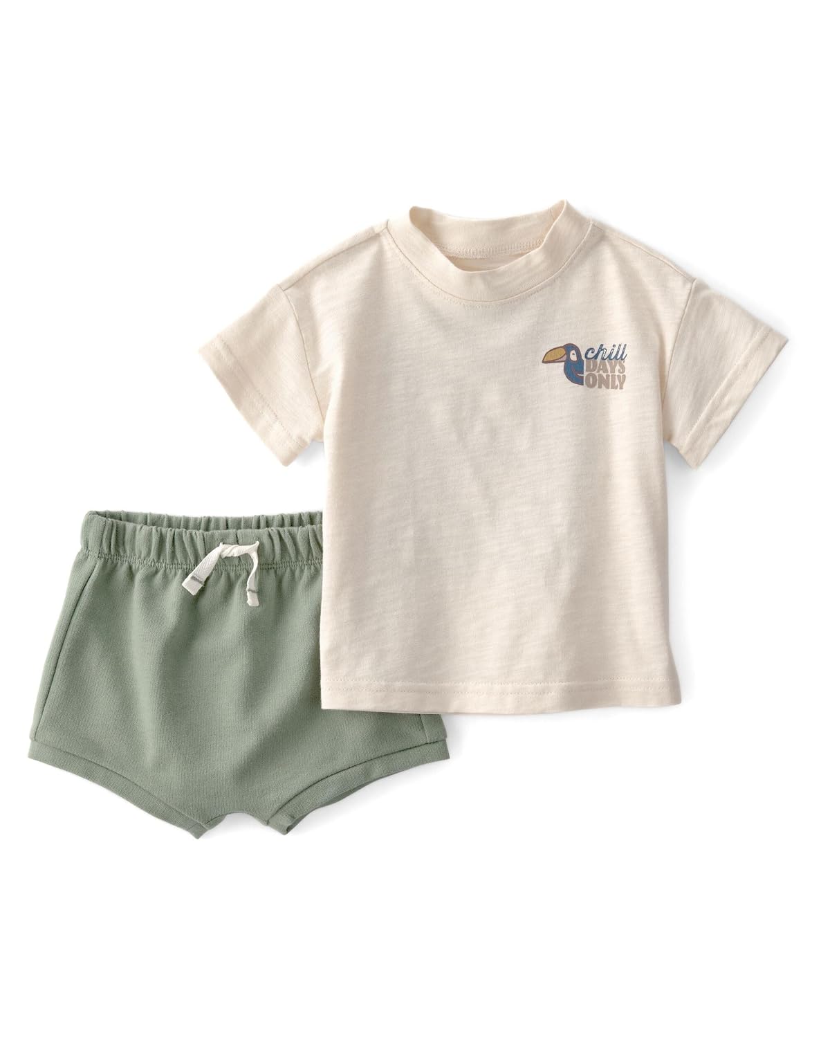 Carter's Baby Boy 2-Piece Toucan Short-Sleeve Top & Shorts Set | Soft Cotton Casual Outfit | Easy Pull-On Summer Wear - Review, Price and Buying Guide