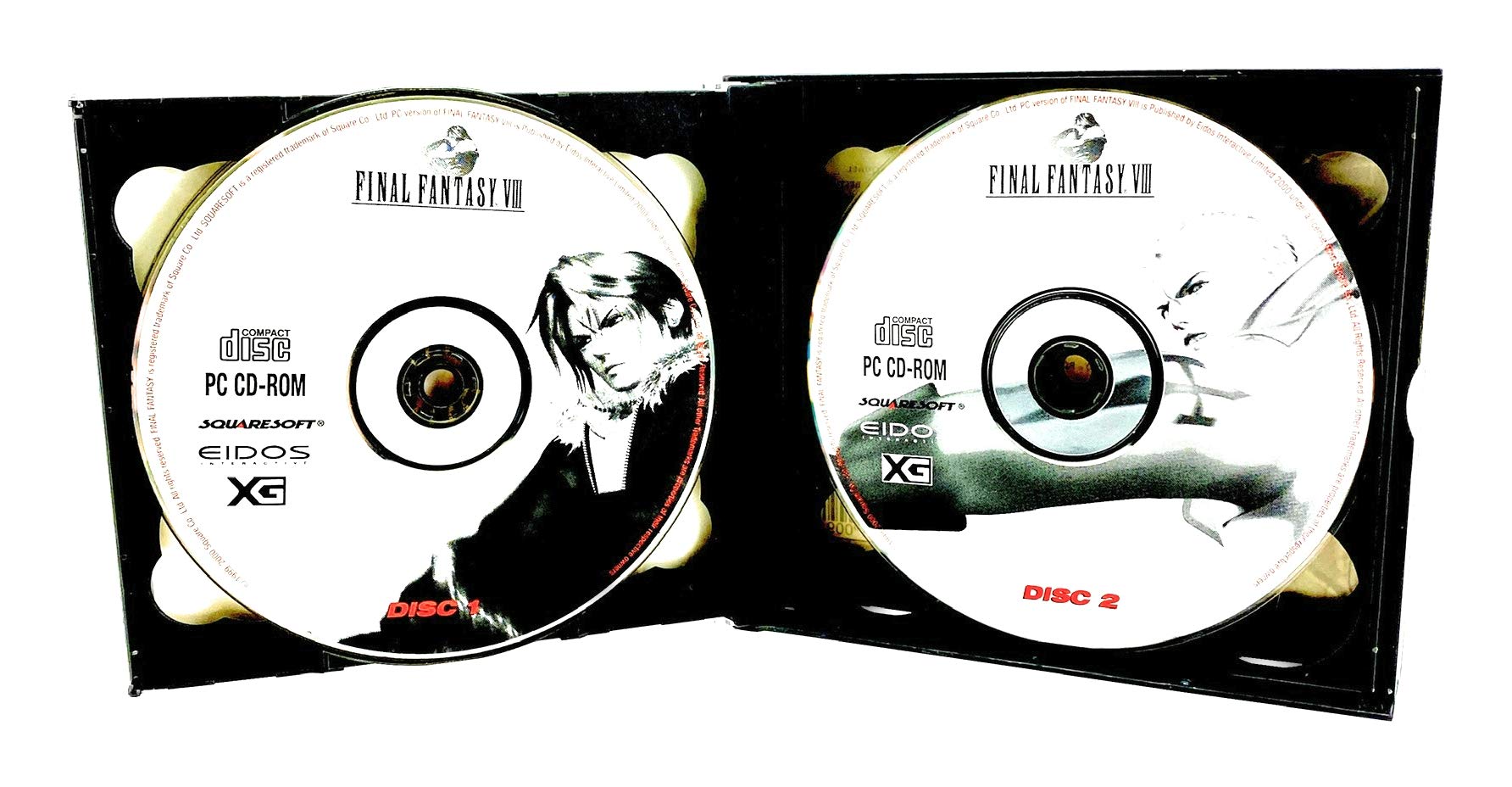 Jeu PC Final Fantasy 8 - Édition Eidos CD-ROM - Bon état Général