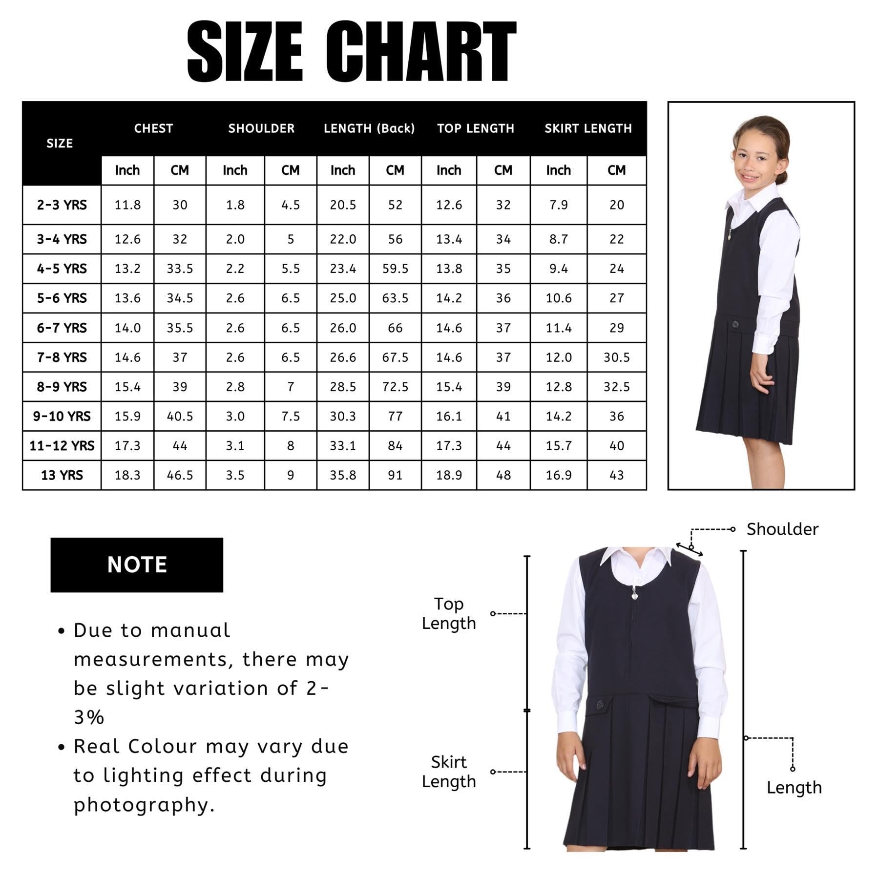 Vestido de uniforme escolar plisado con cremallera en forma de