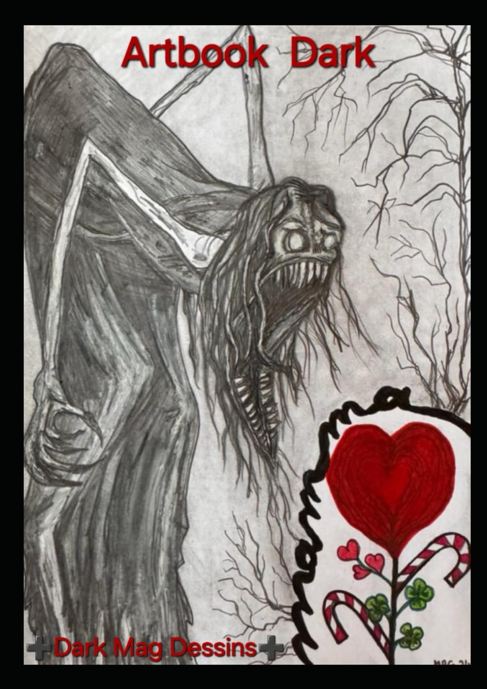 Dark Mag Dessins le grand Artbook Dark pour sublimer votre atelier créatif