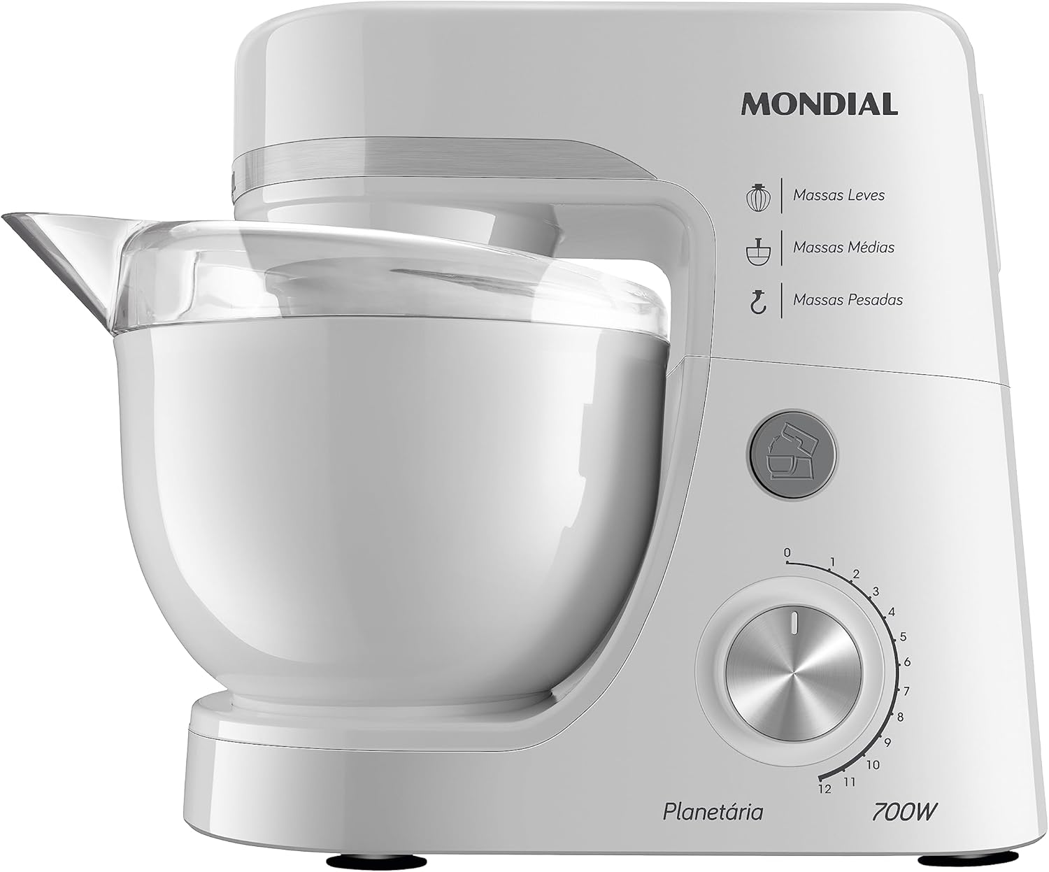 Batedeira Planetária, Mondial, Branco, 700W, 220V - BP-03-W