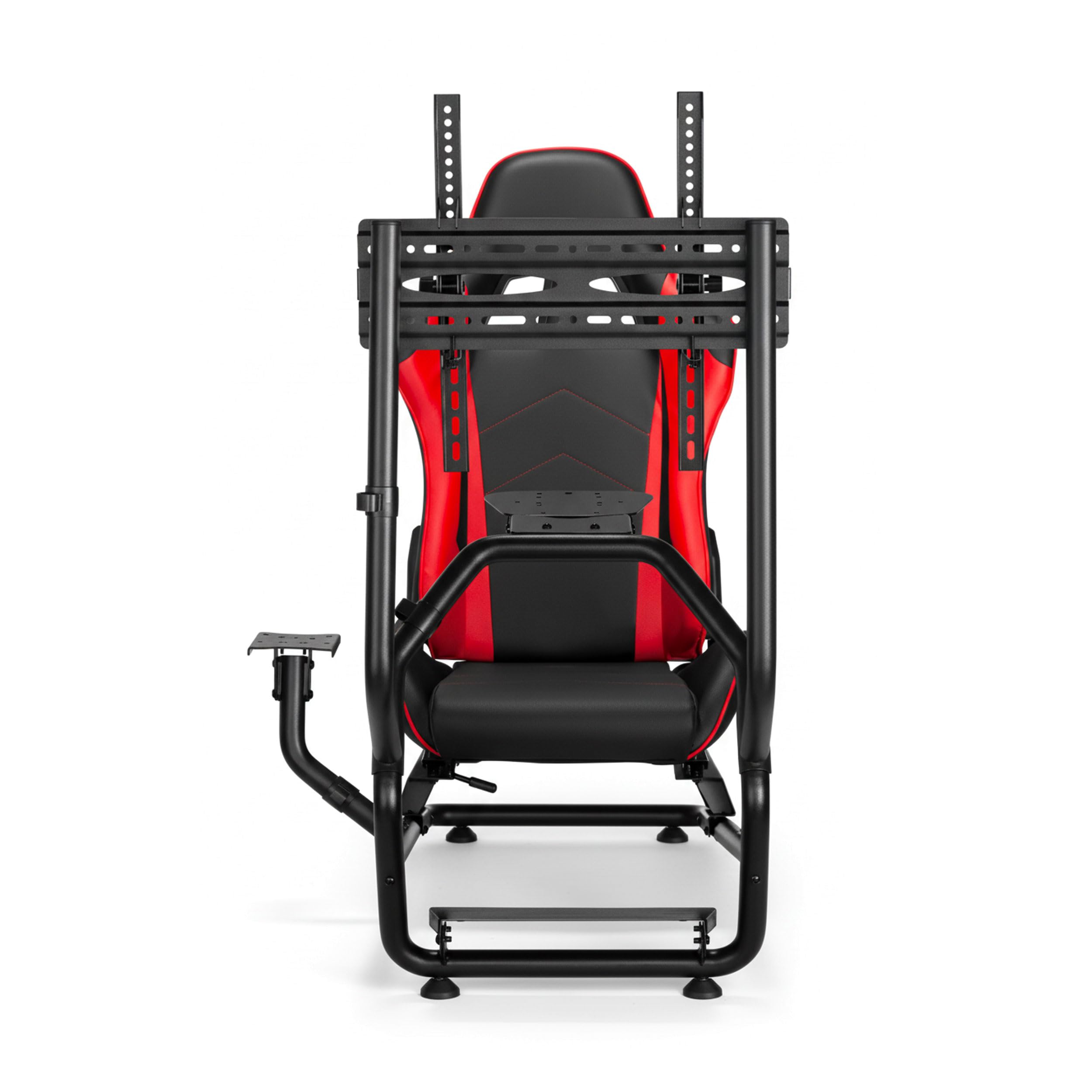Simulador de cabina de carreras - totalmente ajustable con soporte para pantalla