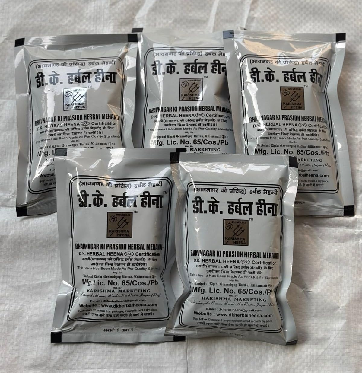 D.K. Herbal Henna Hair Color Powder, Pack of 5,-image-38