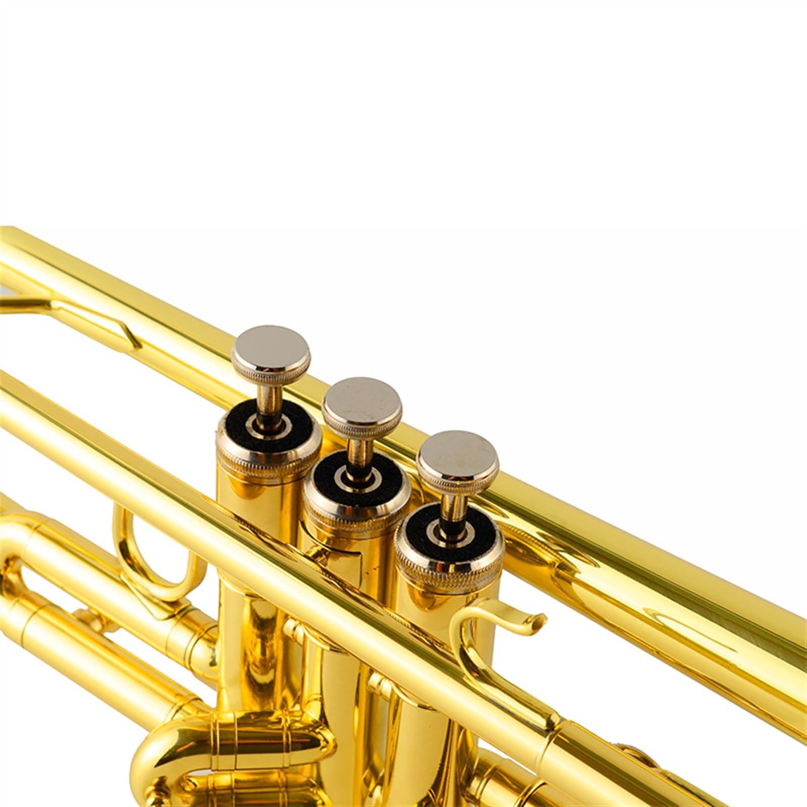Strumento A Fiato In Ottone Laccato Oro Tromba Strumento A Fiato Per Principianti
