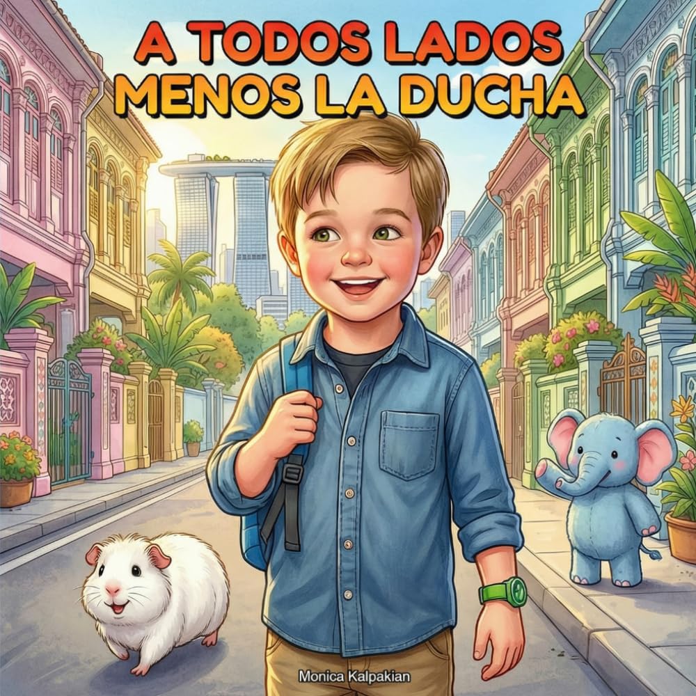 a todos lados menos la ducha