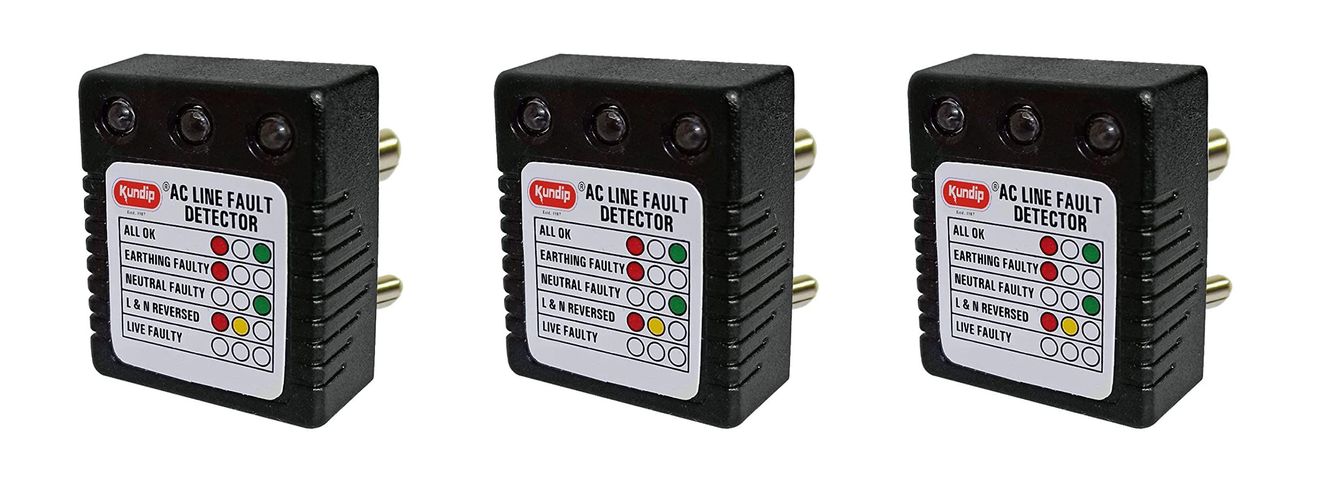 Kundip Ac Line Fault Detector for Home, Office & Industrial Faulty Line Wire Breakage or Leakage Detection (3)-image-17