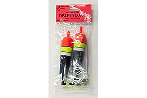 1/4oz Drift Floats: Stealthy, Durable, Buoyancy Control