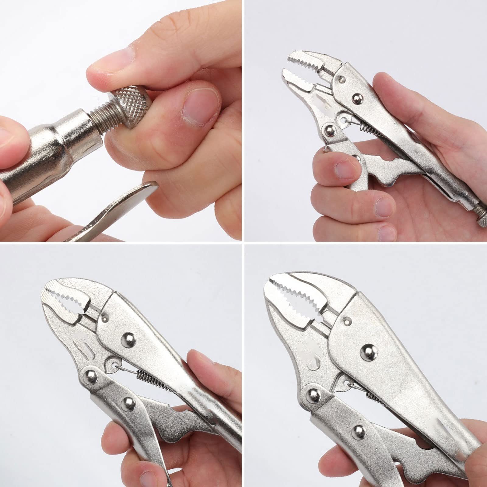 JINGYAN Alicates universales Locking Pliers Set, Adjustable For Welders Long Nose Welding Tools