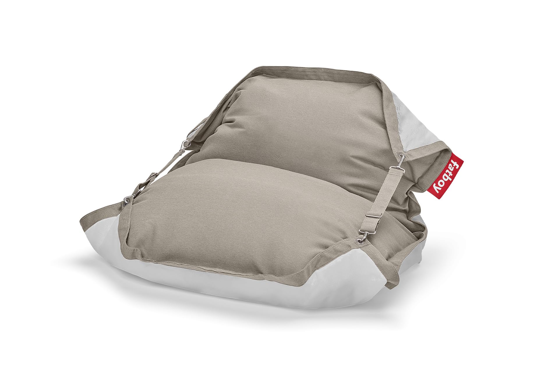 Fatboy Original Floatzac Gris Pouf pour Le Sol et sur l'Eau Séchage Rapide Flottant