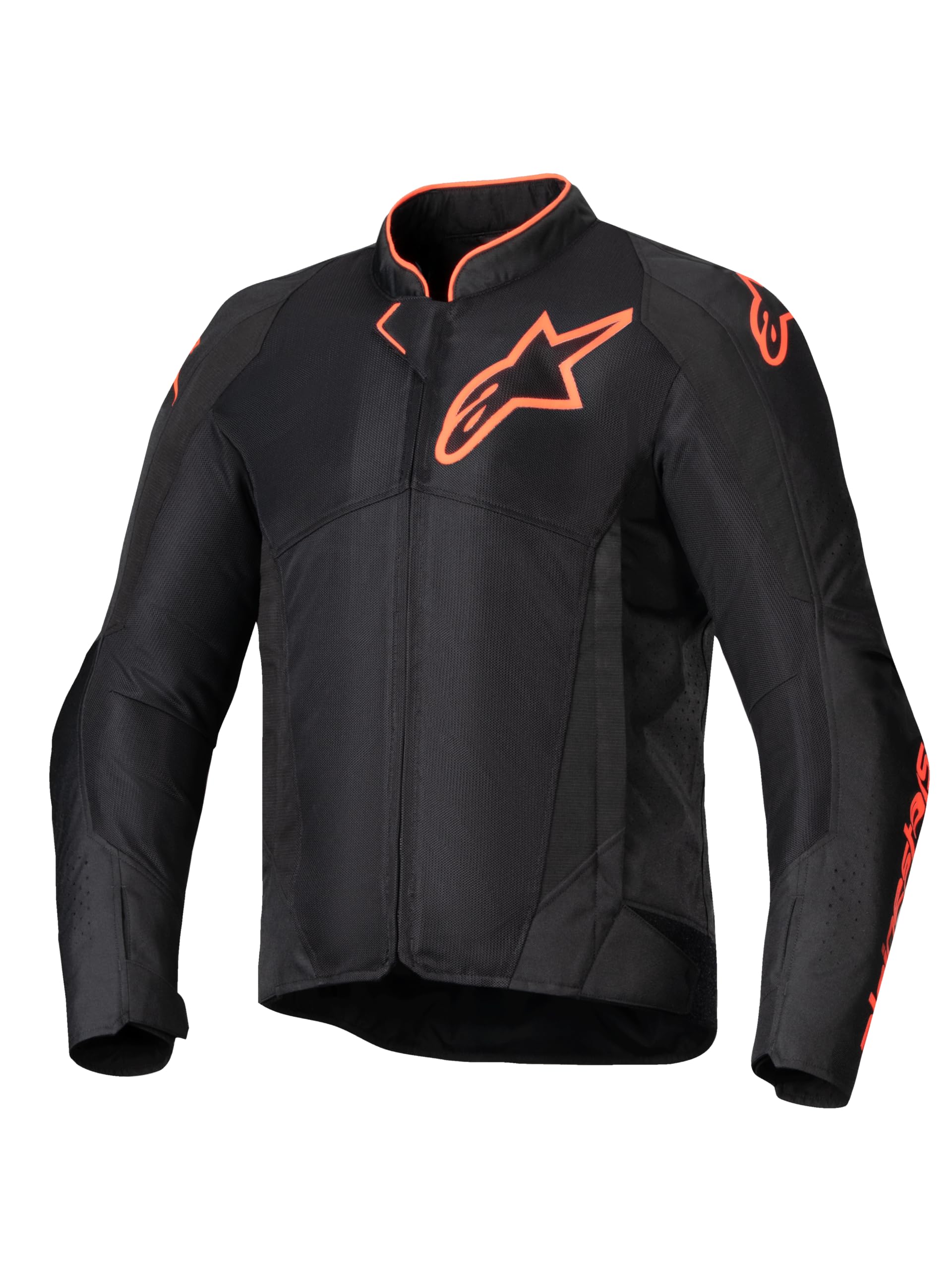 Alpinestars Viper Air V4 Giacca tessile da moto, nero/rosso, XL