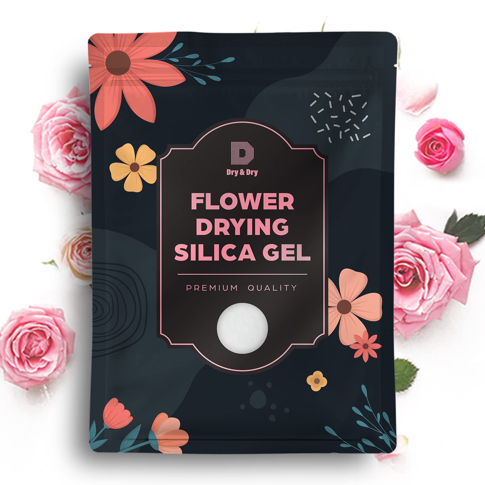 Buy Dry & Dry 2.5 LBS) Premium Silica Gel Flower Drying Desiccant