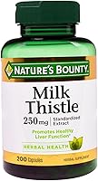Vista 1 de Nature's Bounty Cápsula de cardo mariano 250mg - 200ct, 0.39 botella