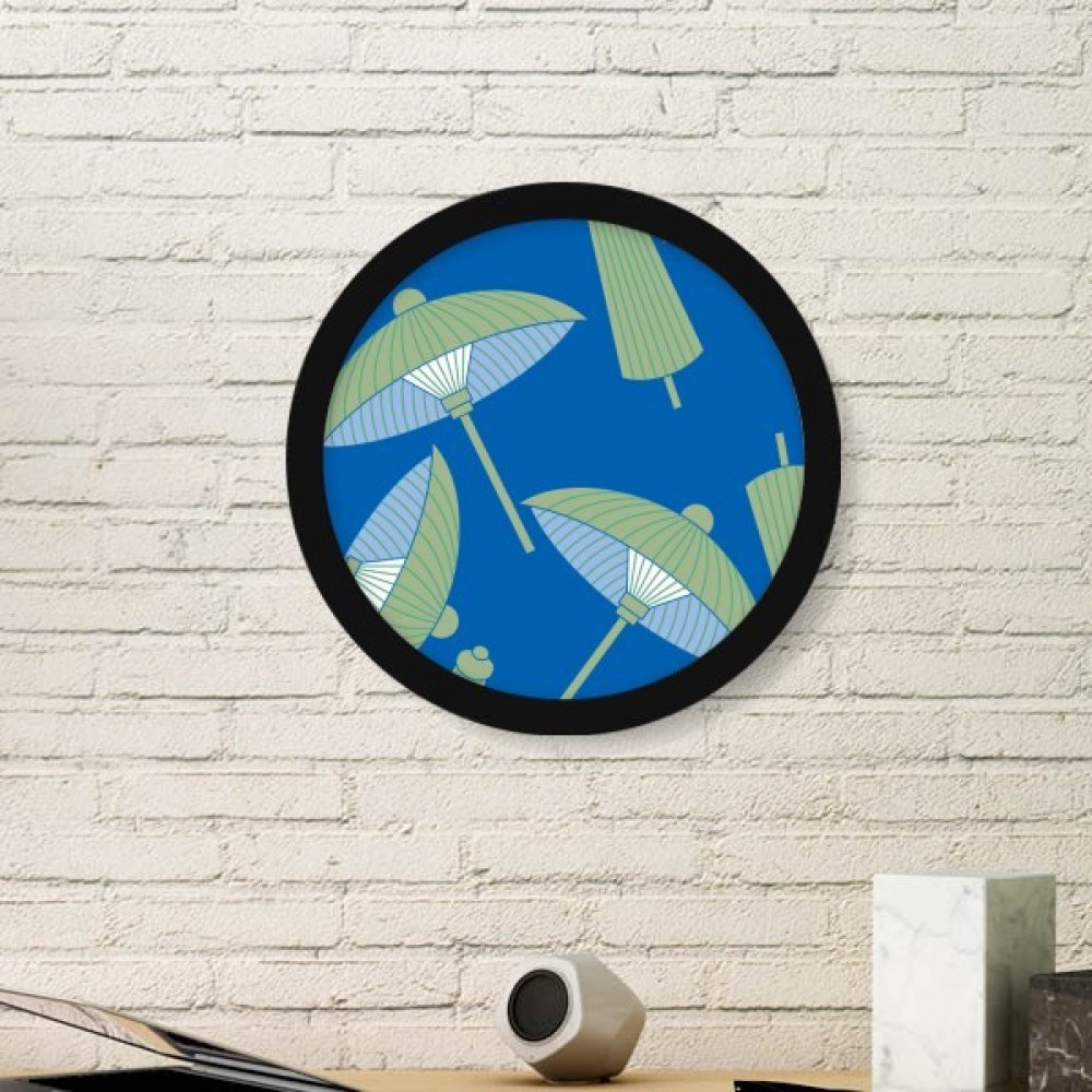Nuage pluie art cadre photo en bois pour une ambiance salon chaleureuse