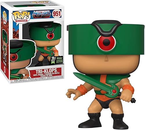 Funko POP! Televisión: Maestros del Universo #951 - Tri-Klops ECCC 2020 Exclusivo