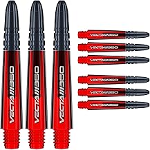 Set Albero Cuneo Freccette Rinculo (3) UST 75 F4 Grafite Rigida 0,355 Conico – Ricondizionato, Torque 3° Per Massima Precisione