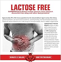 Vista 7 de MuscleMeds Carnivor Shred - Aislamiento de proteína de carne hidrolizada para quemar grasa, 0 lactosa, 0 azúcar, 0 grasas, certificado Halal