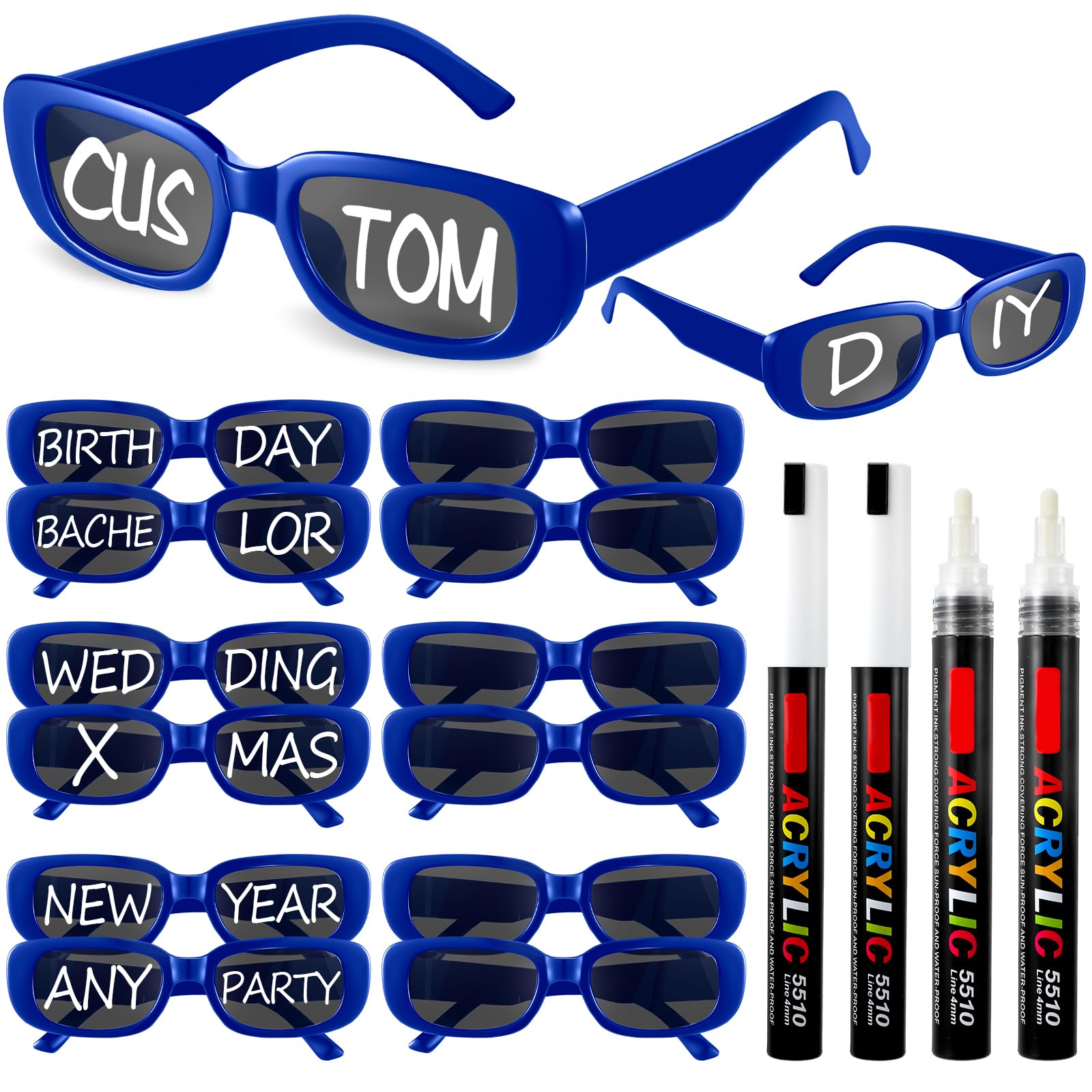 Flutesan Personalized Custom Sunglasses