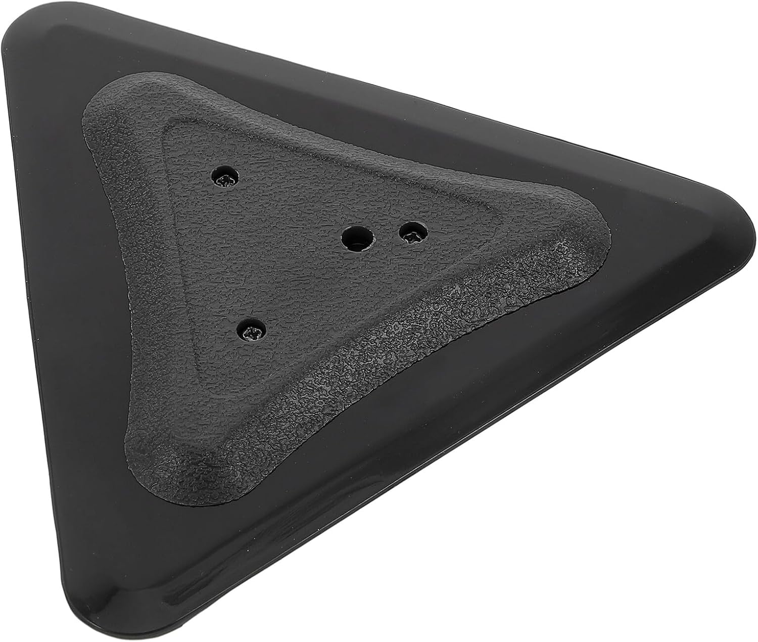 Car Triangle Silicone Squeegee Soft Scraper Car Interior Scraper Window Tinting Tool for Film Application and Detailing Cleaning Black