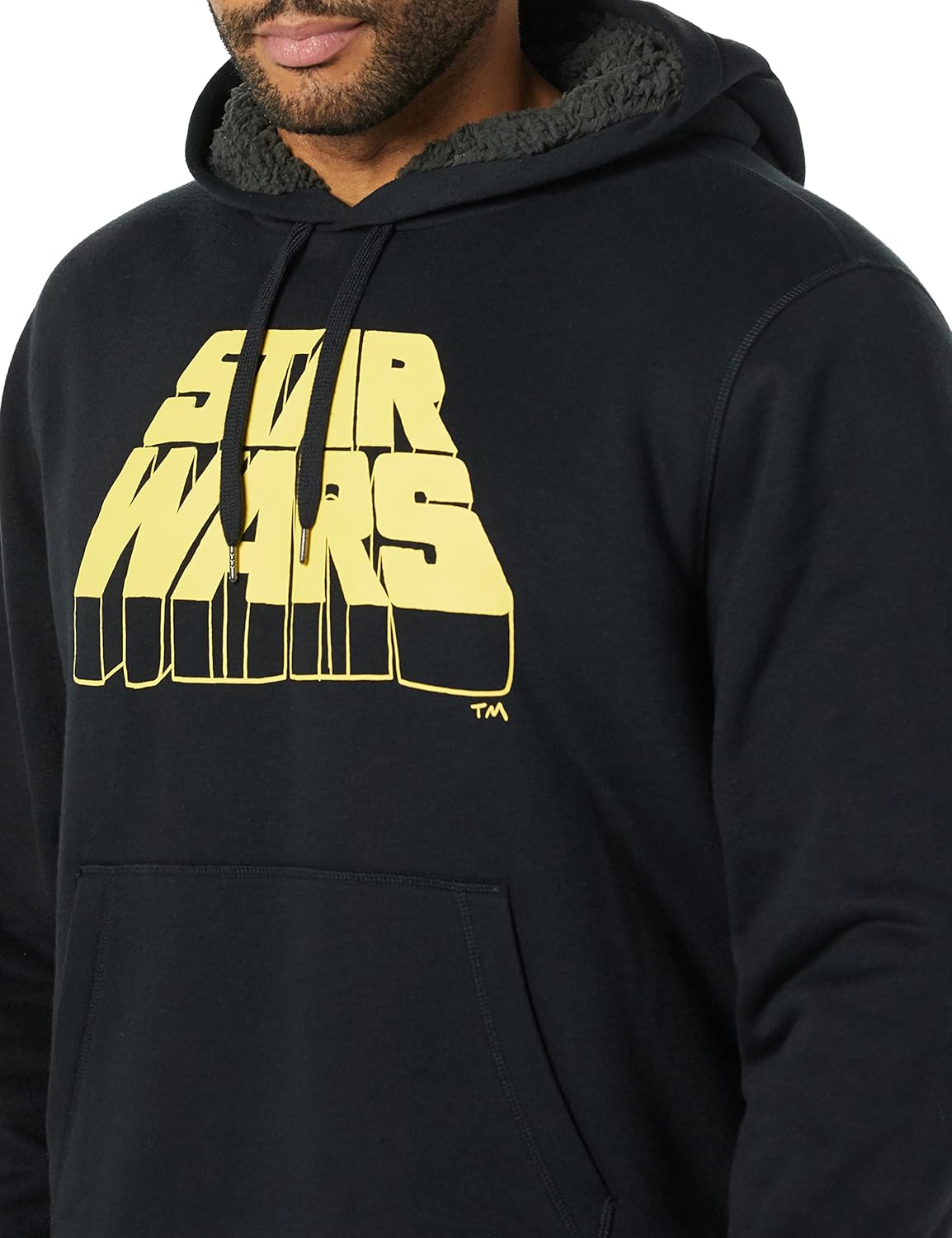 Amazon Essentials Disney | Marvel | Star Wars Men's Sherpa-Lined Pullover Hoodie Sweatshirt - Image 5