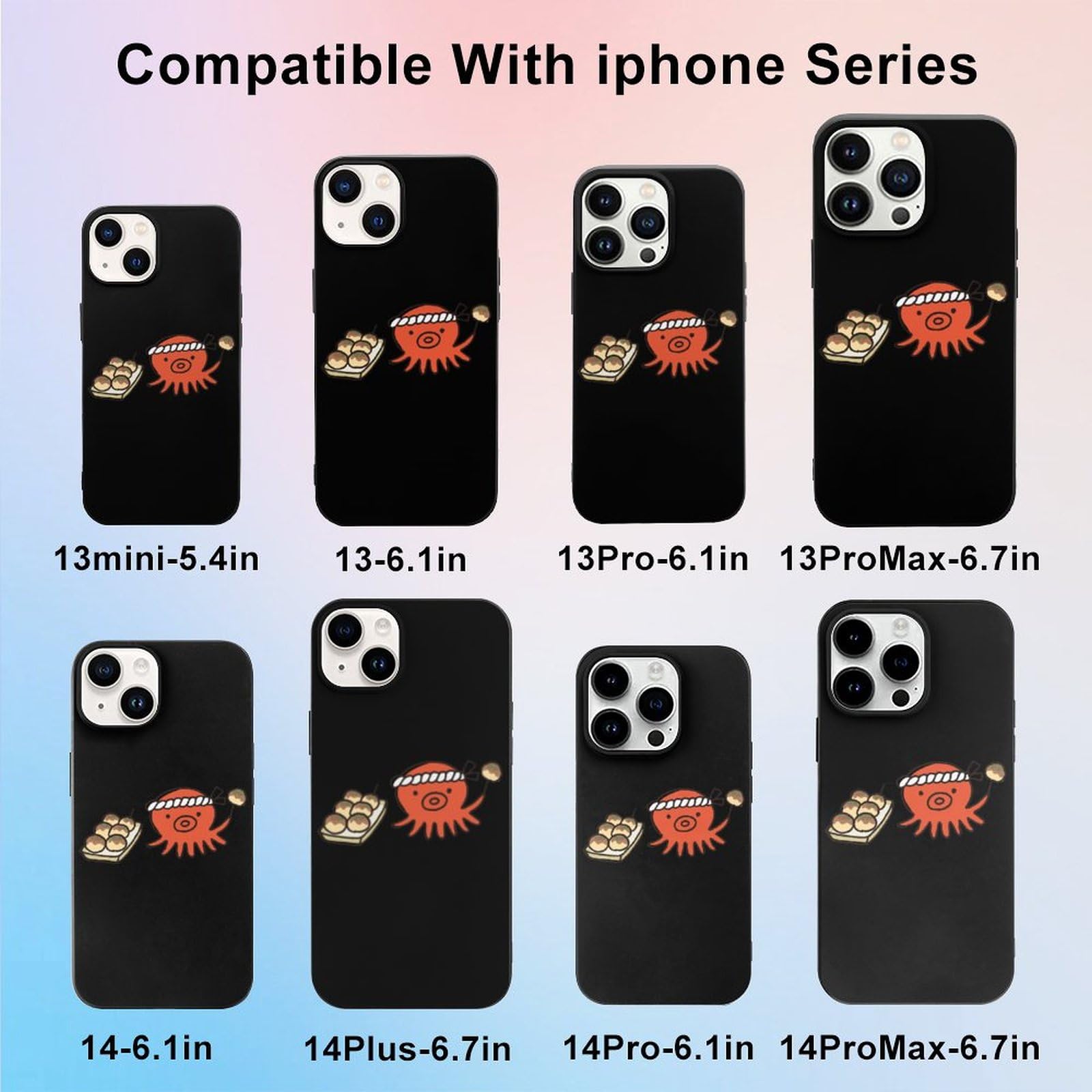 Amazon.co.jp: iPhone 13 Pro ケース たこ焼きを持った タコ iPhone 13