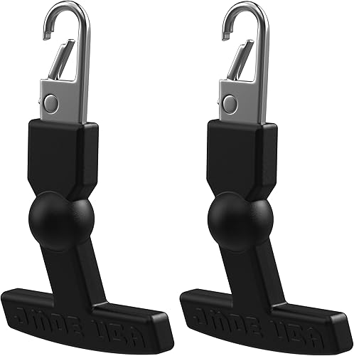 Jmoe USA Clippable - Tiradores de cremallera de repuesto con cierre en T Compatible con enfriadores suaves RTIC y Yeti, refrigeradores de día,