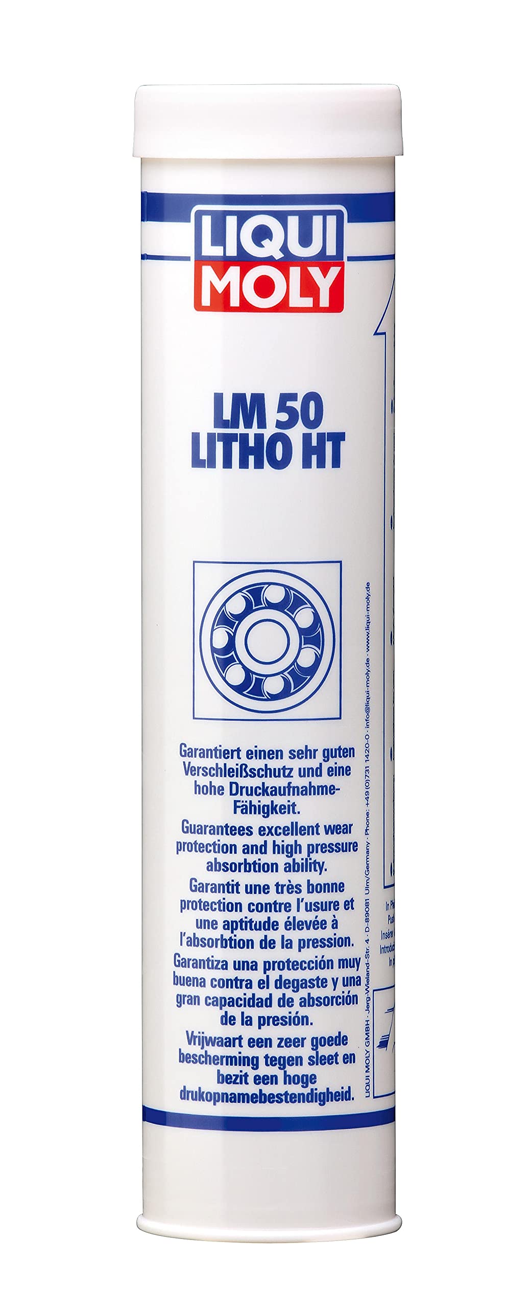 LIQUI MOLY LM 50 Litho HT | 400 g | Grasa complejo de litio | 3406