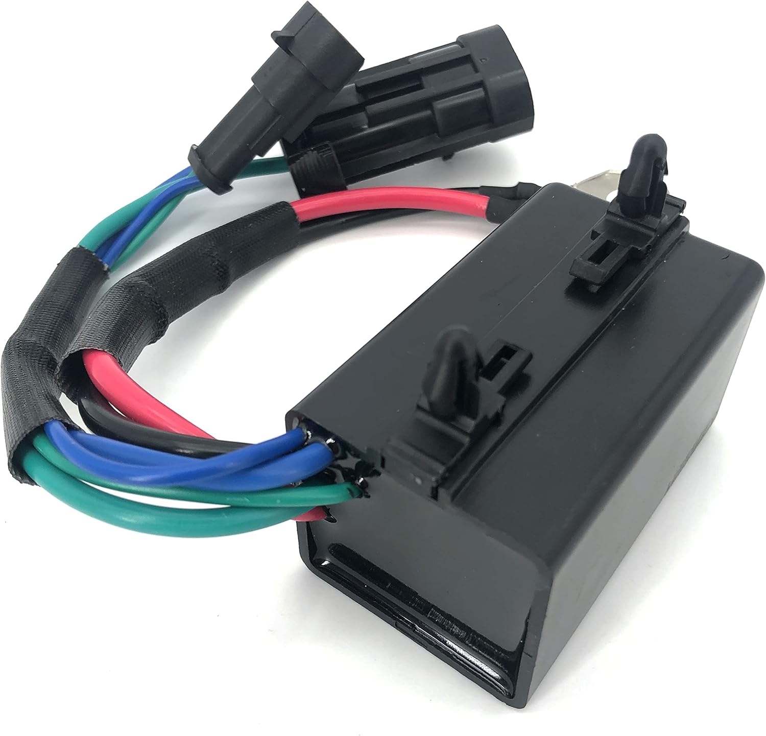 12V Power Tilt Trim Relay 586767 0586767 for Evinrude E-TEC Johnson OMC Marine Outboard Motor, OEM Replacement Plug and Play Solenoid Switch Assembly (15 to 300 HP Engines, 2004-2011)