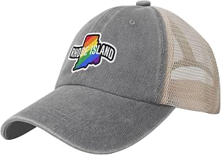 Womens Baseball Hats Rhode Island Mesh Hats Women State City Hat
