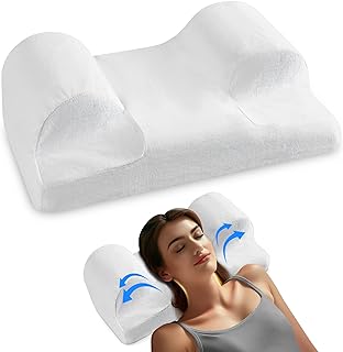 YourFacePillow - Memory Foam Beauty Pillow for Anti Wrinkle, Anti Aging, Acne Treatment, Wrinkle Prevention - Back & Side Sleeper Pillow for Sleeping (Standard)