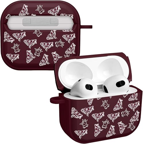 Miniatura 6 de AFFINITY BANDS Texas A&M Aggies HDX - Funda compatible con Apple AirPods Pro 1 y 2 (Classic Maroon)