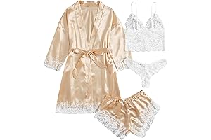 Gold Satin Lingerie for Women: The Embodiment of Elegance and Seduction
