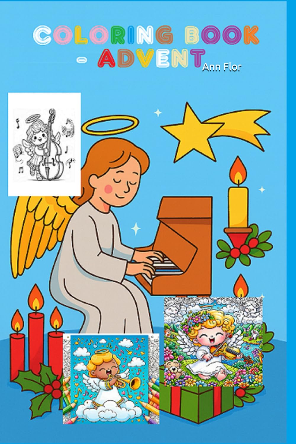 Advent. Coloring Book