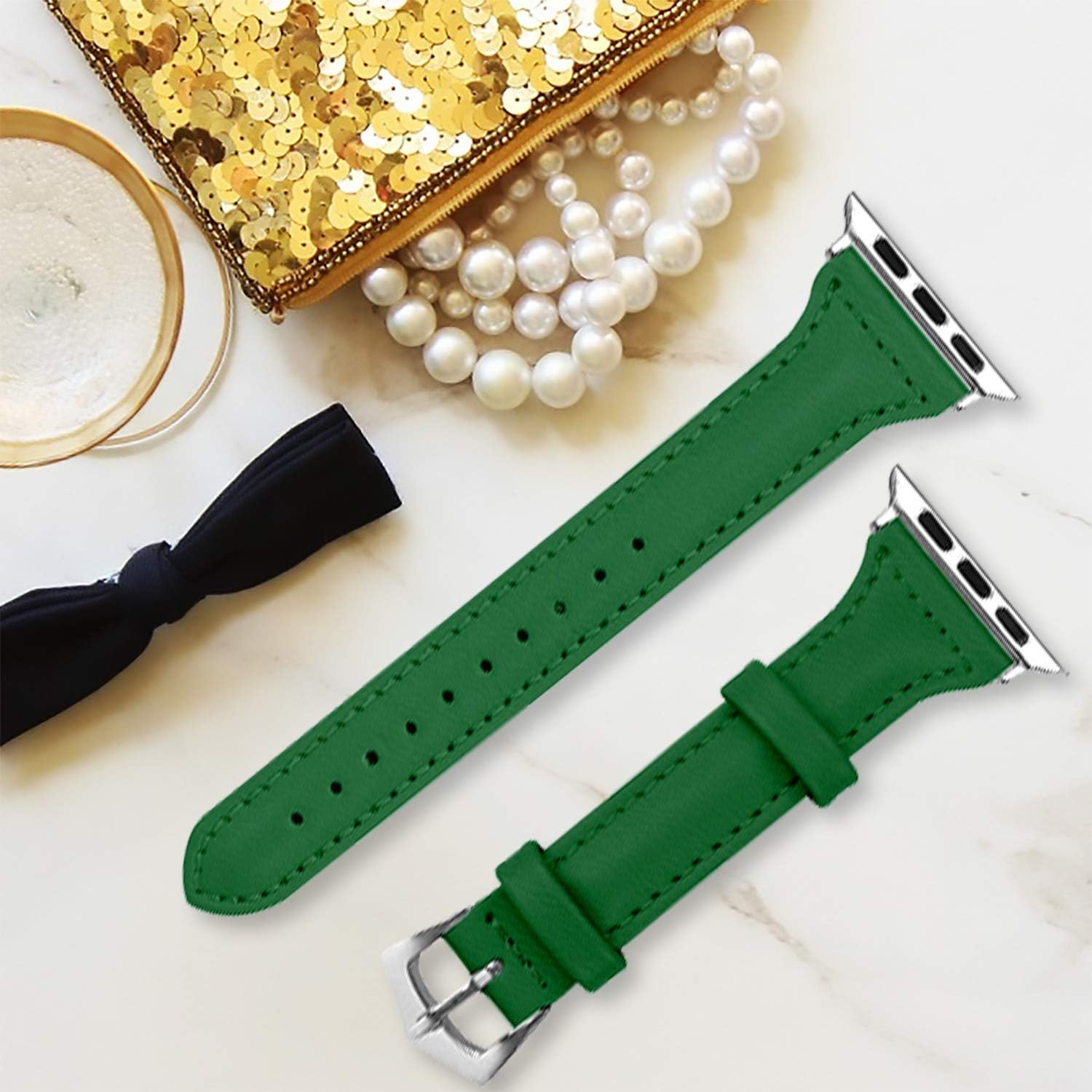 TIMTU Compatible Genuine Leather Wristband Photo