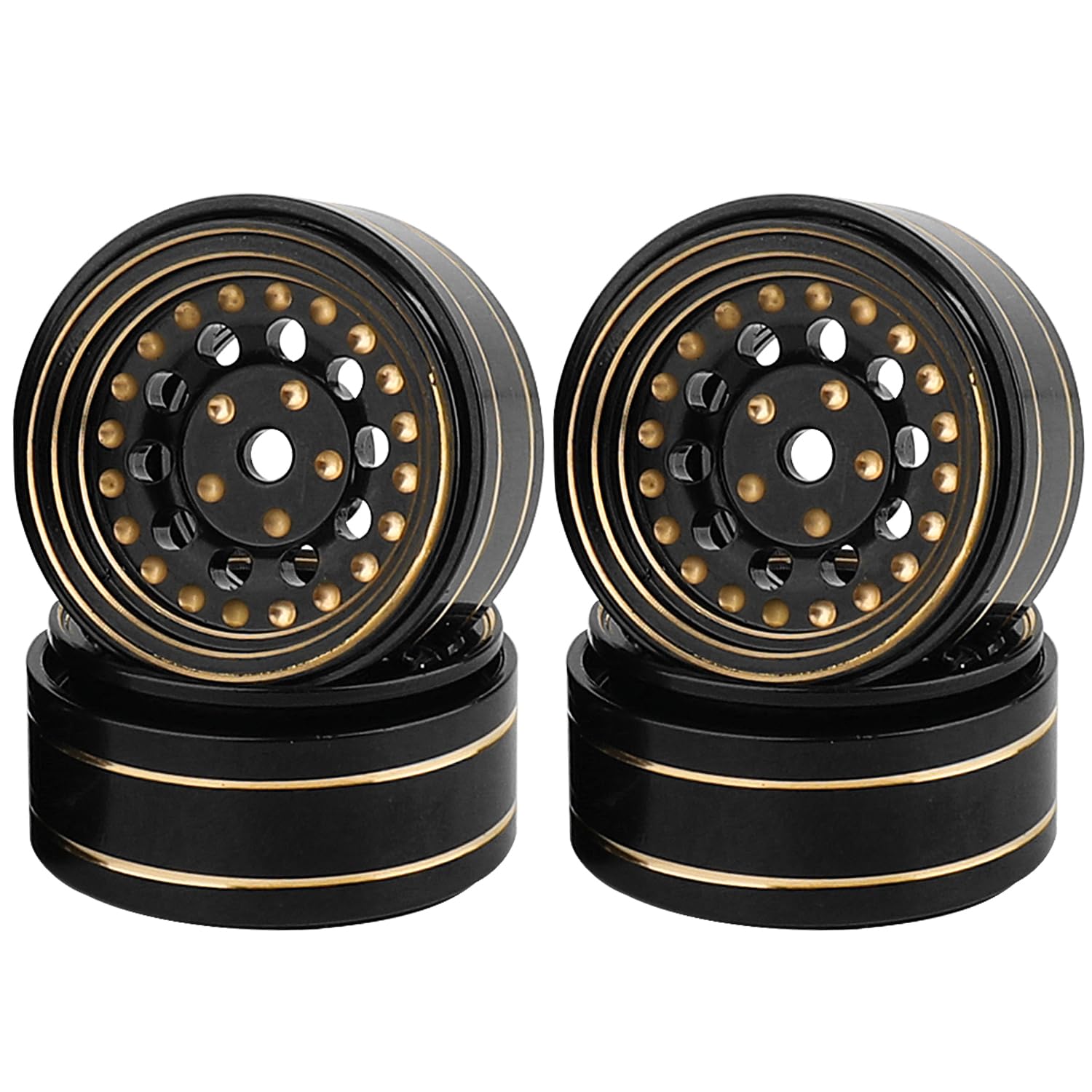 Treal Beadlock Wheels INJORA 1.0 Plus Brass Beadlock Wheel