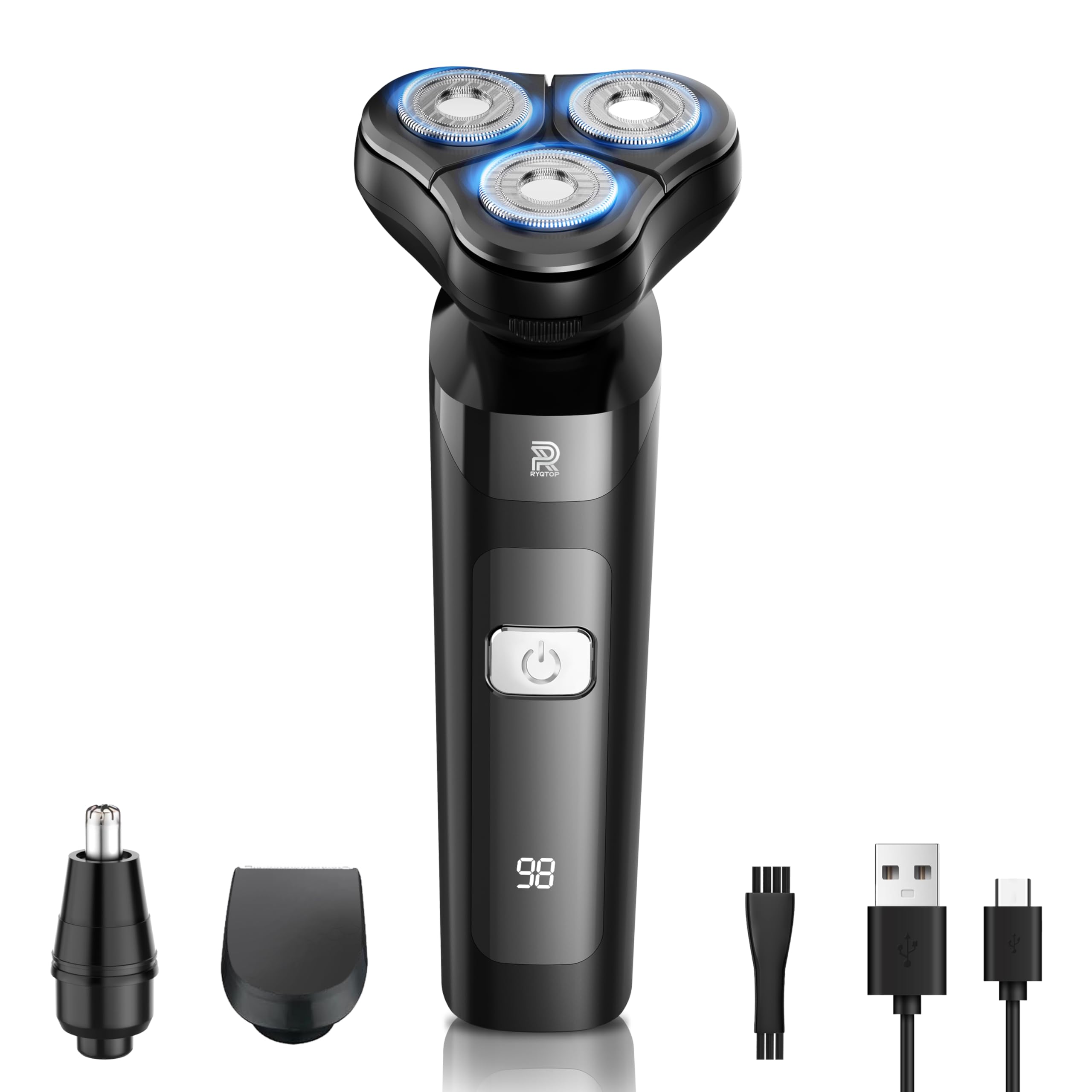 Amazon | ひげそり 電気シェーバー 【360°フレックスヘッド 深剃り