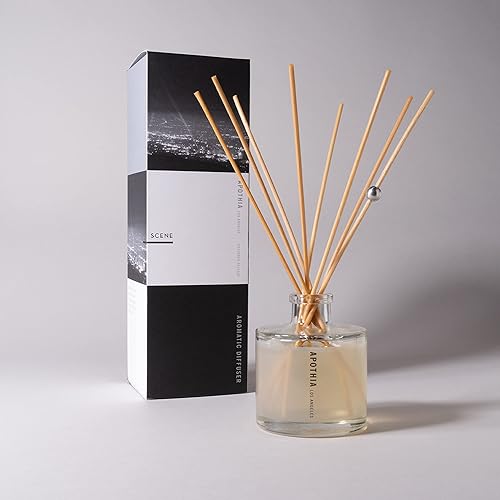 APOTHIA - Difusor aromático Scene  Higo y bayas de enebro  Aceites esenciales de primera calidad  Hasta 12 meses  7 onzas  6.8fl oz  Pequeños lotes