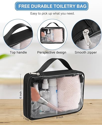 Miniatura 7 de Beraliy Mochila de viaje para hombres y mujeres, mochila de transporte aprobada por aerolíneas, mochila para portátil de 16 pulgadas, Negro -,