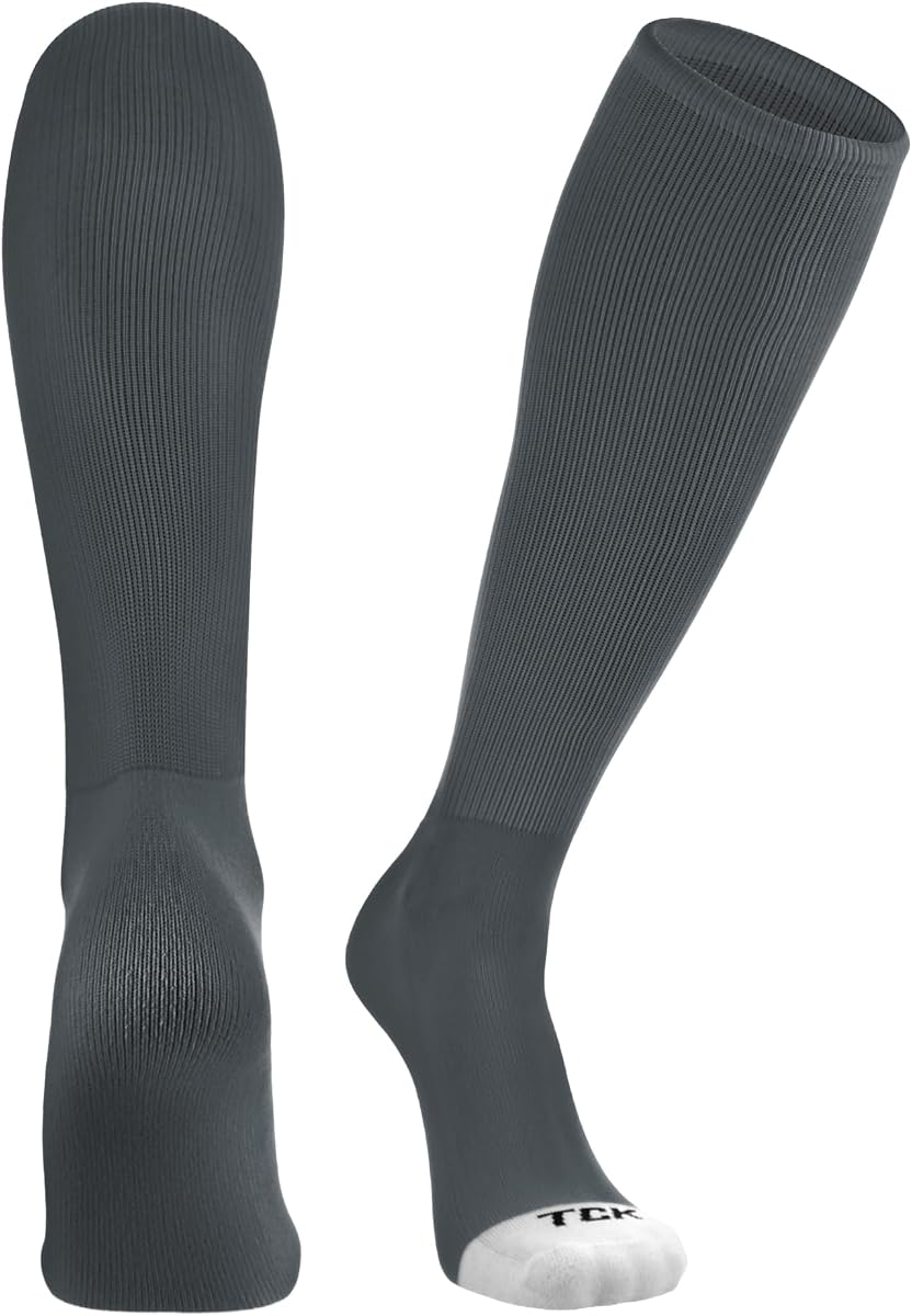 TCK Prosport Tube Socks Calcetines de béisbol Calcetines de fútbol de softbol Durables y que absorben la humedad sobre la pantorrilla