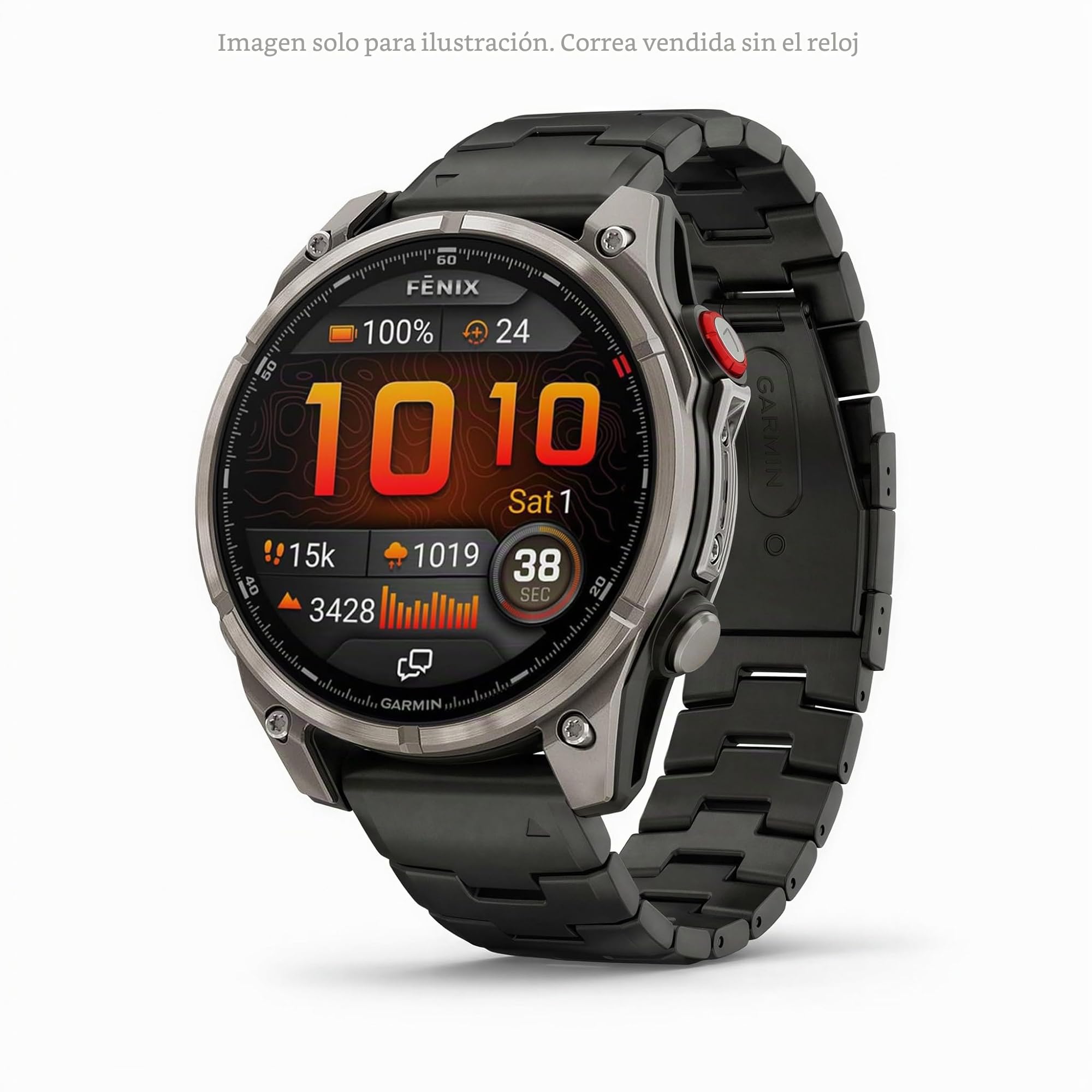 Garmin Pulsera Quick Fit, 22 mm, gris carbón | Correa oficial de reloj Garmin, 22mm, compatible con una selección de fenix, Forerunner, Instinct y más, resistente