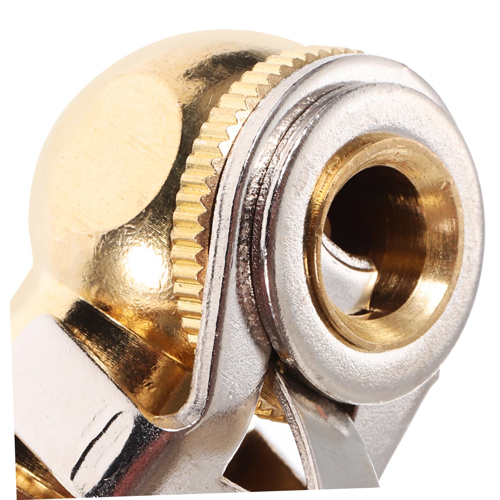 SOLUSTRE Tire Inflator Air Locking Nozzle 2 Sets for Inflator Pump Quick Connect and Zinc Plated Iron