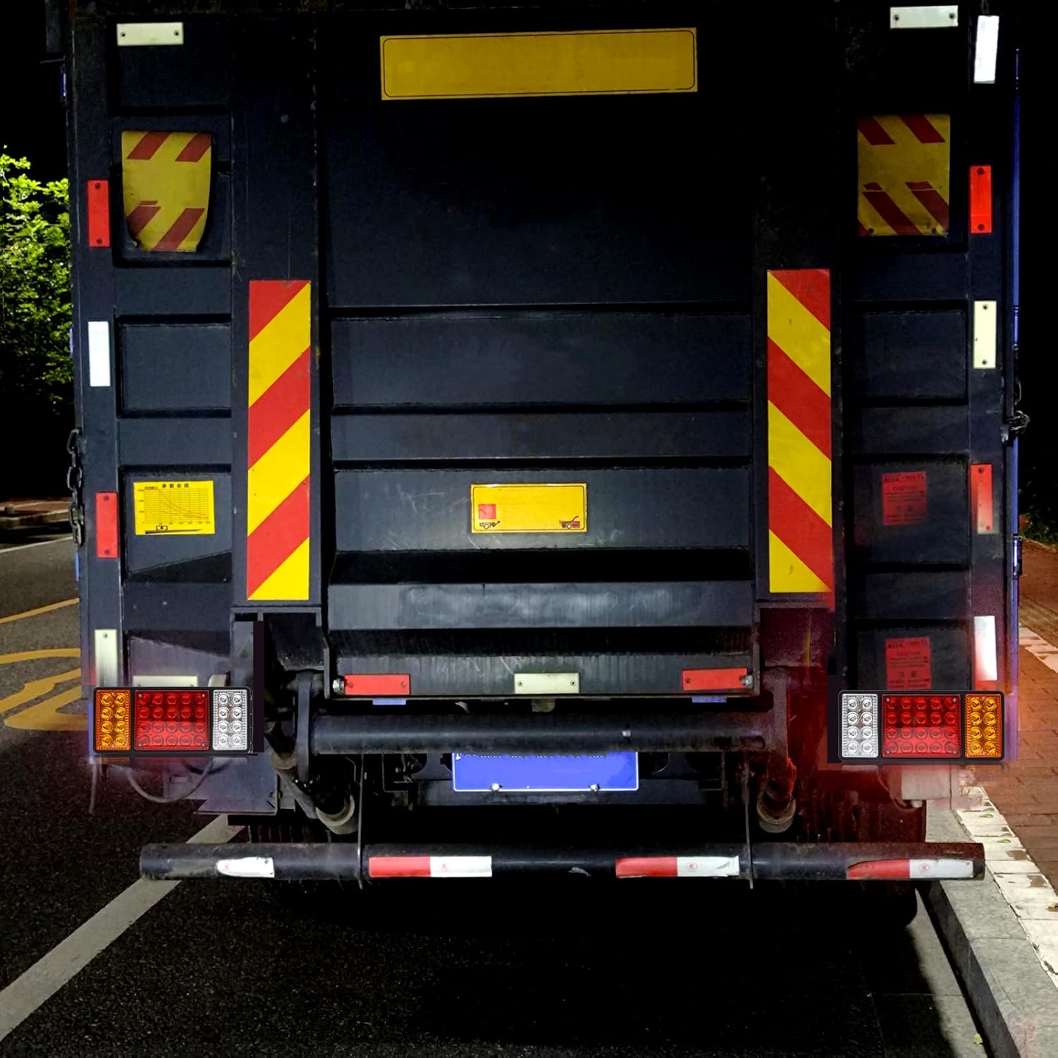 LED Trailer Lights 12V 24V Rear Lights Turn Signal Brake Reverse Running Lights for Utility Pickups Truck RV Camper UTV UTE Vans Tank.