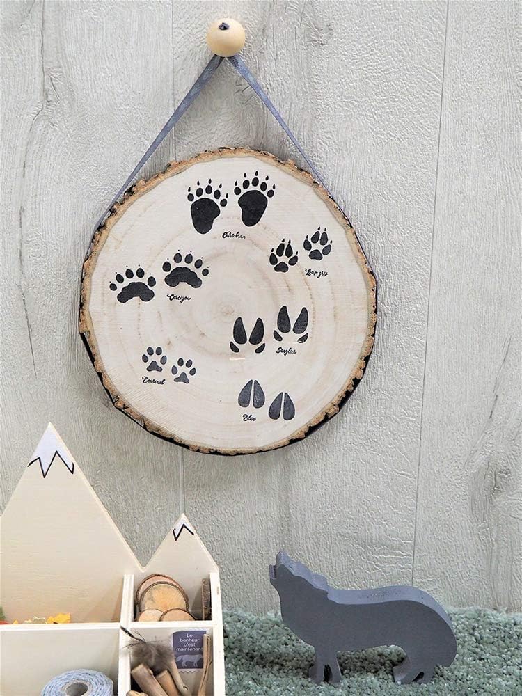 Wood Slices,Wood Slices for Centerpieces Table Decorations,Unfinished Rounds Wood for Crafts,Wood Slice for Rustic Wedding Decoration Projects, Natural Paulownia Wooden Slabs(10-11 inch 8 Pcs)