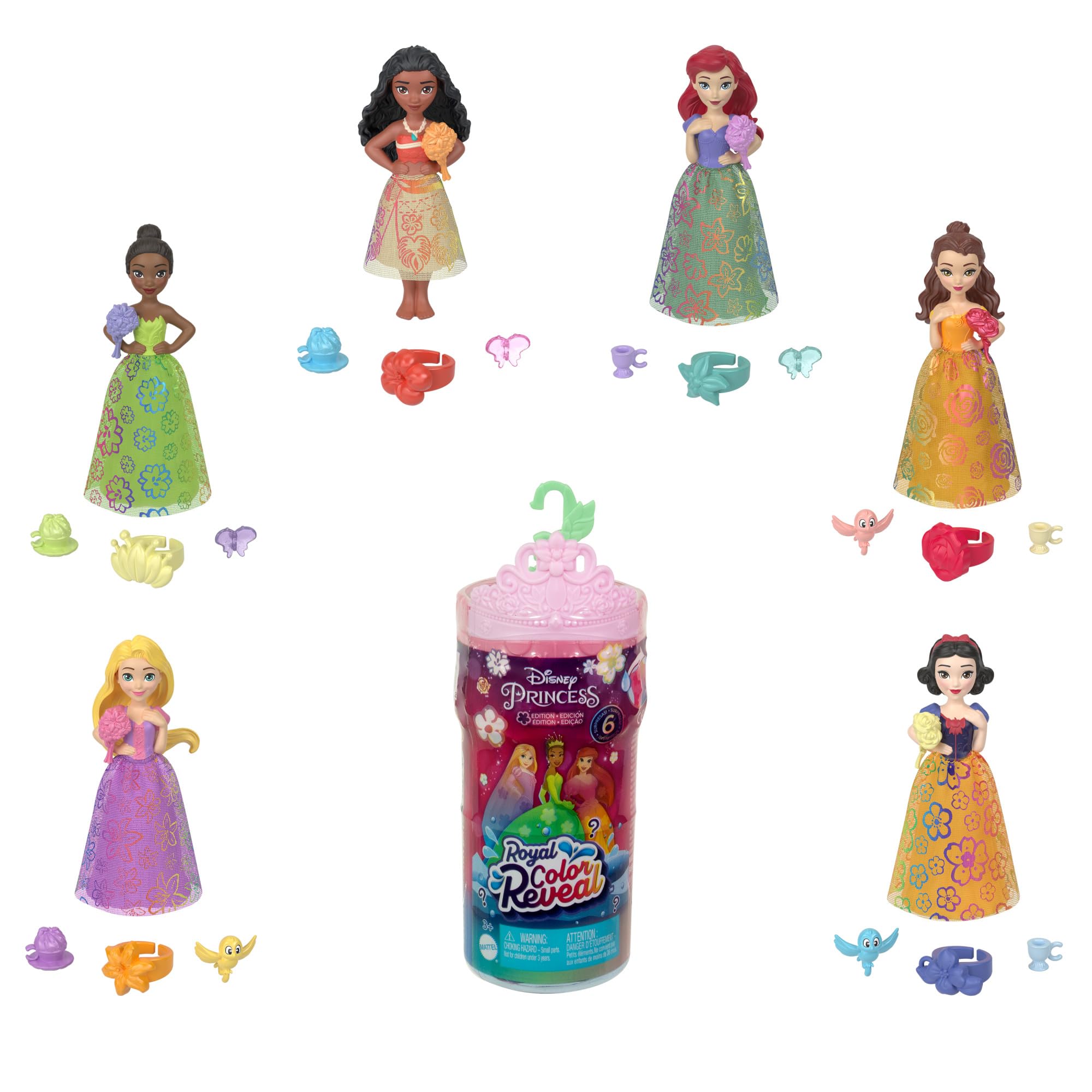 Mattel Disney Vaiana 2 Juguetes, Conjunto de 2 muñecas hermanas con atuendos característicos, mascota Heihei, accesorios de coco y cesta inspirados en la película, JBT66 — view 7
