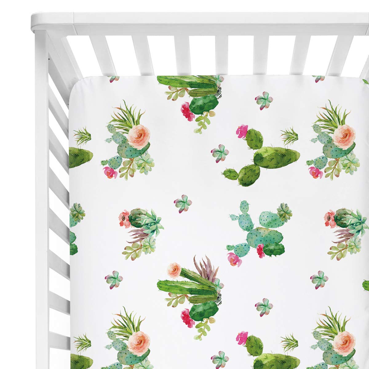 cactus crib sheets