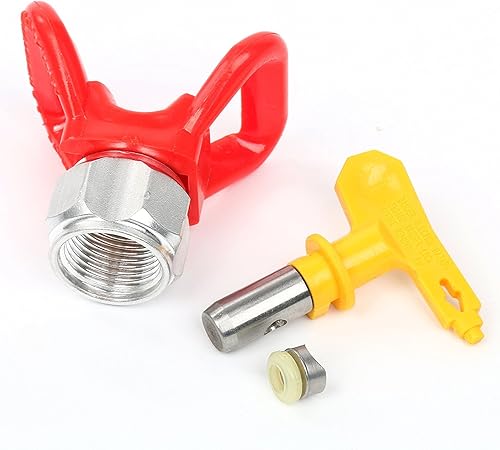 Miniatura 2 de GDHXW W-078 pistola de pintura sin aire de alta presión 3600 PSI 517 TIP con poste de extensión de 10 pulgadas para máquina de pulverización sin aire